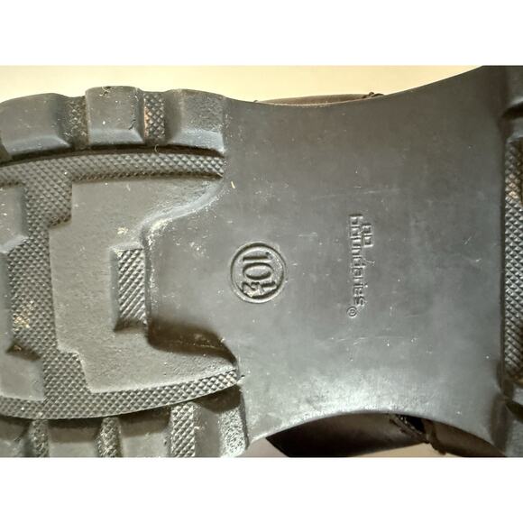 Vtg Y2k No Boundaries Chunky Platform Slip On Sandals Women’s Sz 10.5 Brown READ - Picture 10 of 11